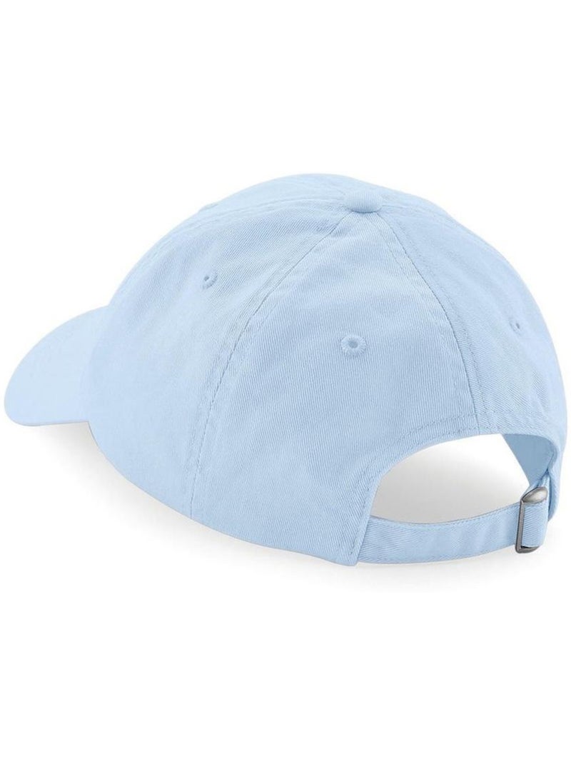 Casquette unisexe à 6 panneaux, profil bas - beechfield Bleu - Kiabi