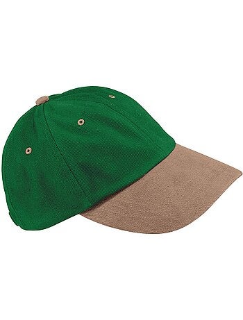 Casquette unisexe à profil bas en coton brossé lourd pour adultes - beechfield