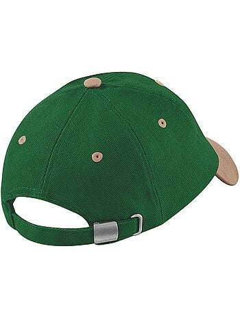 Casquette unisexe à profil bas en coton brossé lourd pour adultes - beechfield