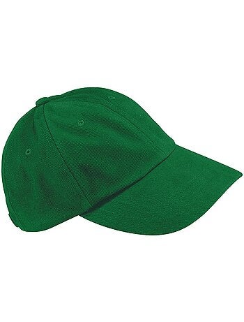 Casquette unisexe à profil bas en coton brossé lourd pour adultes - beechfield
