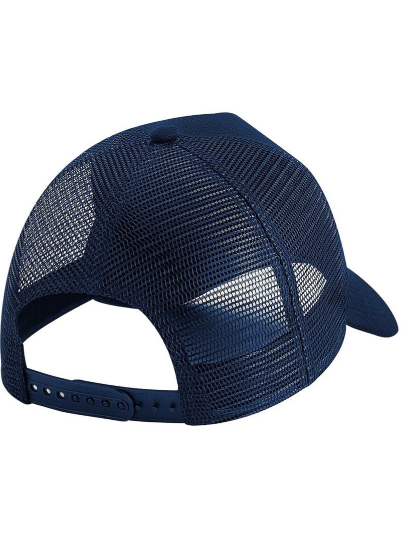 Casquette unisexe adulte microknit snapback trucker cap - beechfield Bleu marine - Kiabi