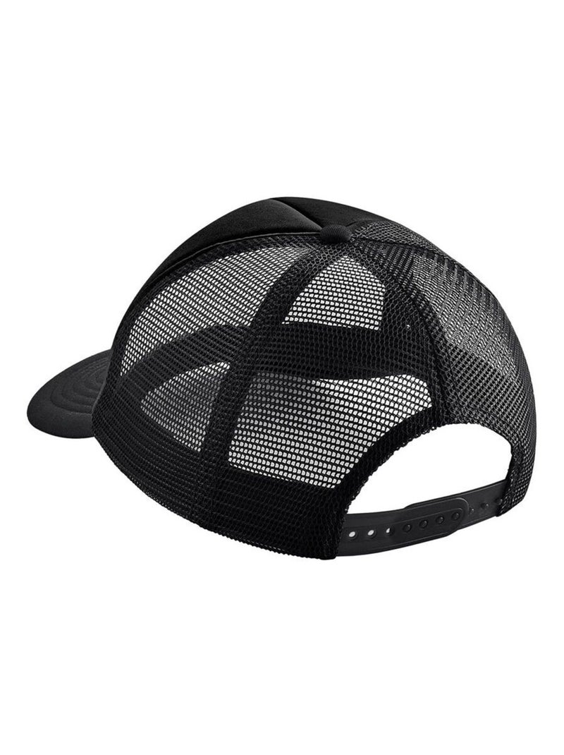 Casquette unisexe adulte vintage snapback trucker cap - beechfield Noir - Kiabi