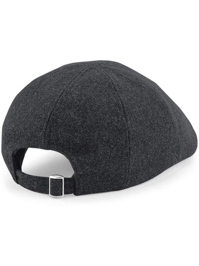 Casquette unisexe en laine melton adults ivy cap - beechfield Gris foncé - Kiabi
