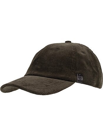 Casquette velours côtelé doublé tissu homme isotoner