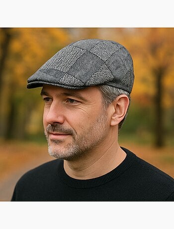 Casquette VICTOR en tweed