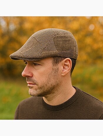 Casquette VICTOR en tweed