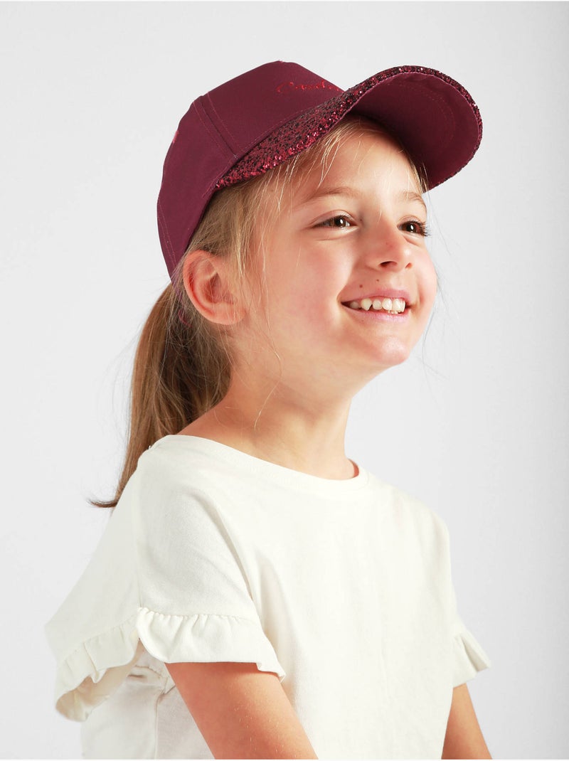 Casquette Vintage Fantasy Cameleon Rouge cerise - Kiabi