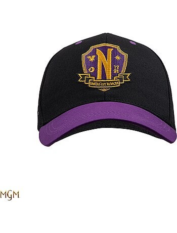 Casquette Violette Académie Nevermore - Mercredi