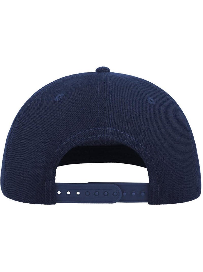 Casquette visière plate - mixte - atlantis Bleu marine - Kiabi