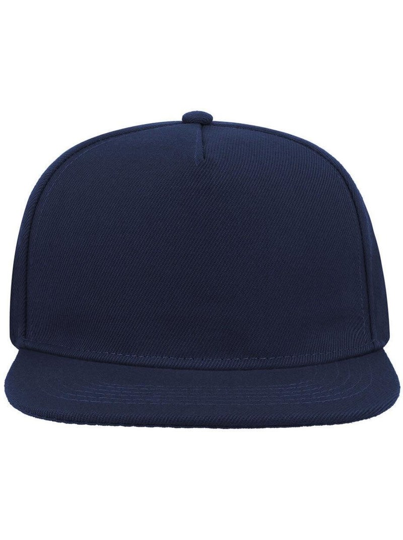 Casquette visière plate - mixte - atlantis Bleu marine - Kiabi