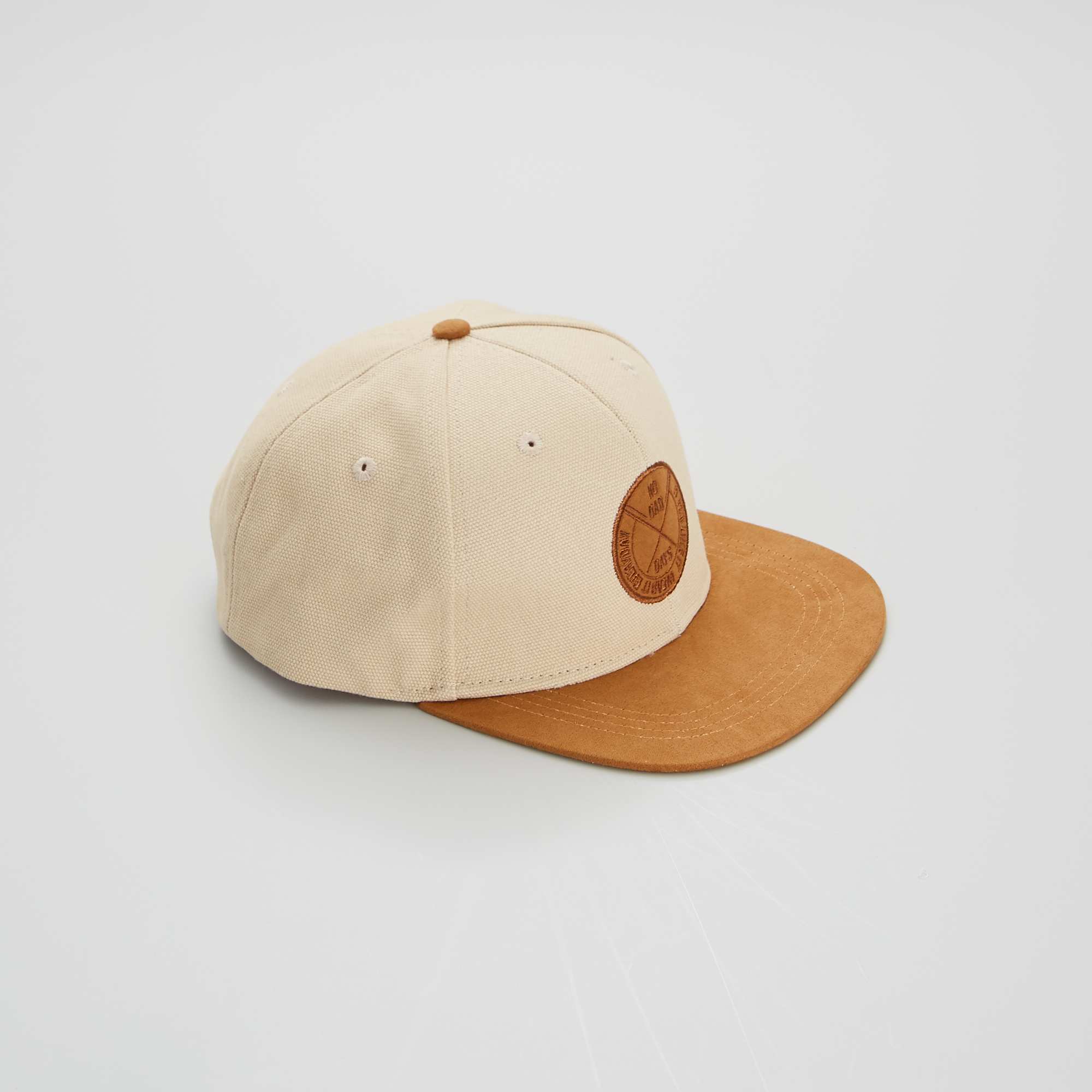 Casquette visière plate homme beige Kiabi 8,00€