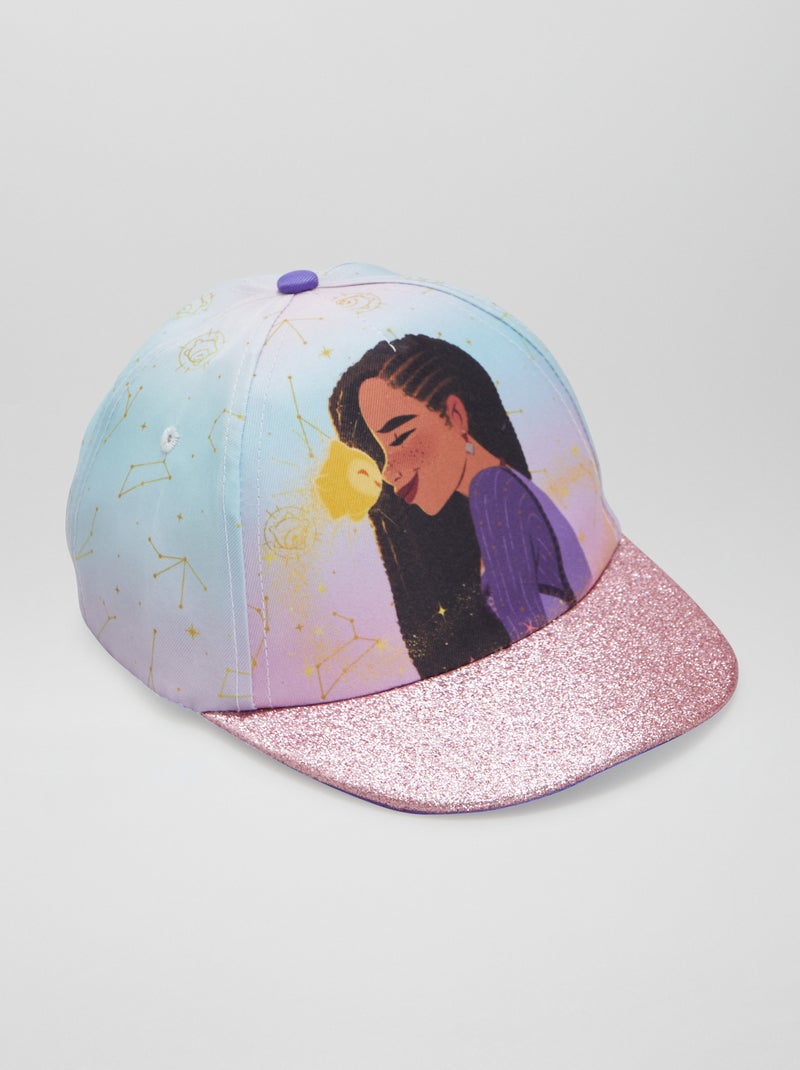 Casquette 'Wish' 'Disney' avec visière pailletée Mauve/rose - Kiabi