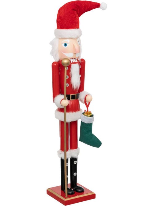 Casse noisette père noël h60cm - Kiabi