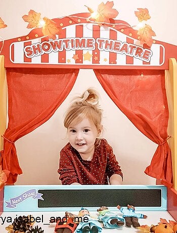 Castelet de théâtre de marionnettes