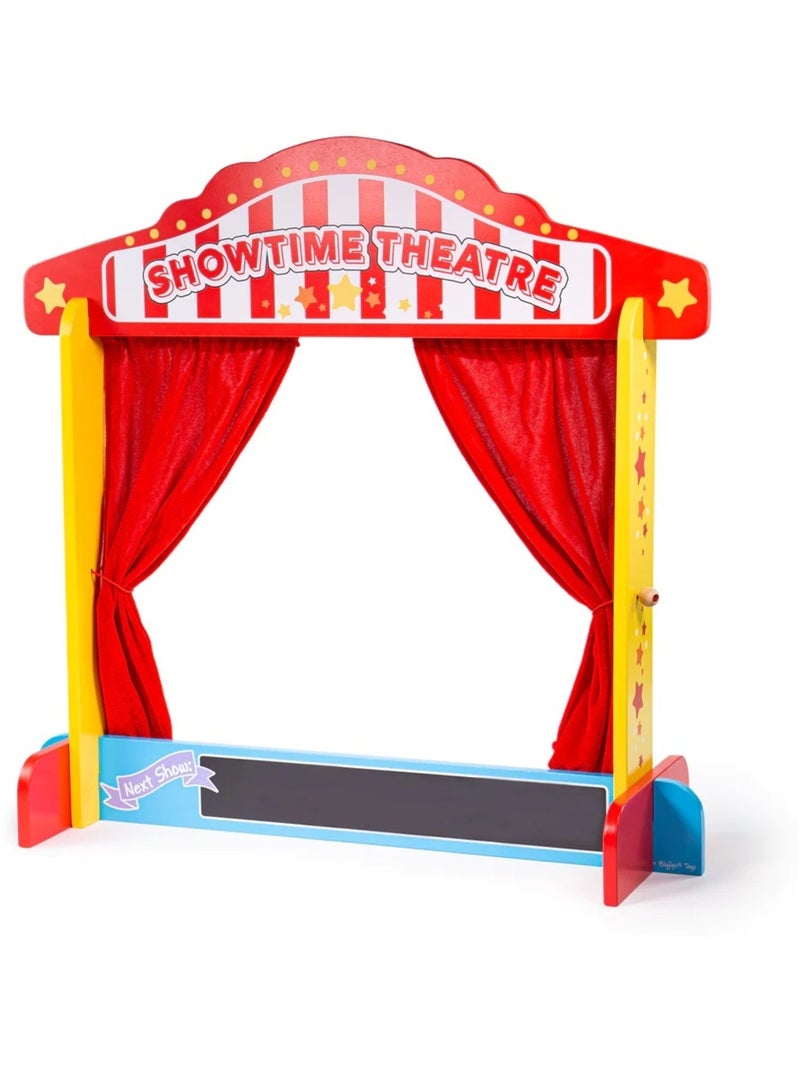 Castelet de théâtre de marionnettes Rouge - Kiabi