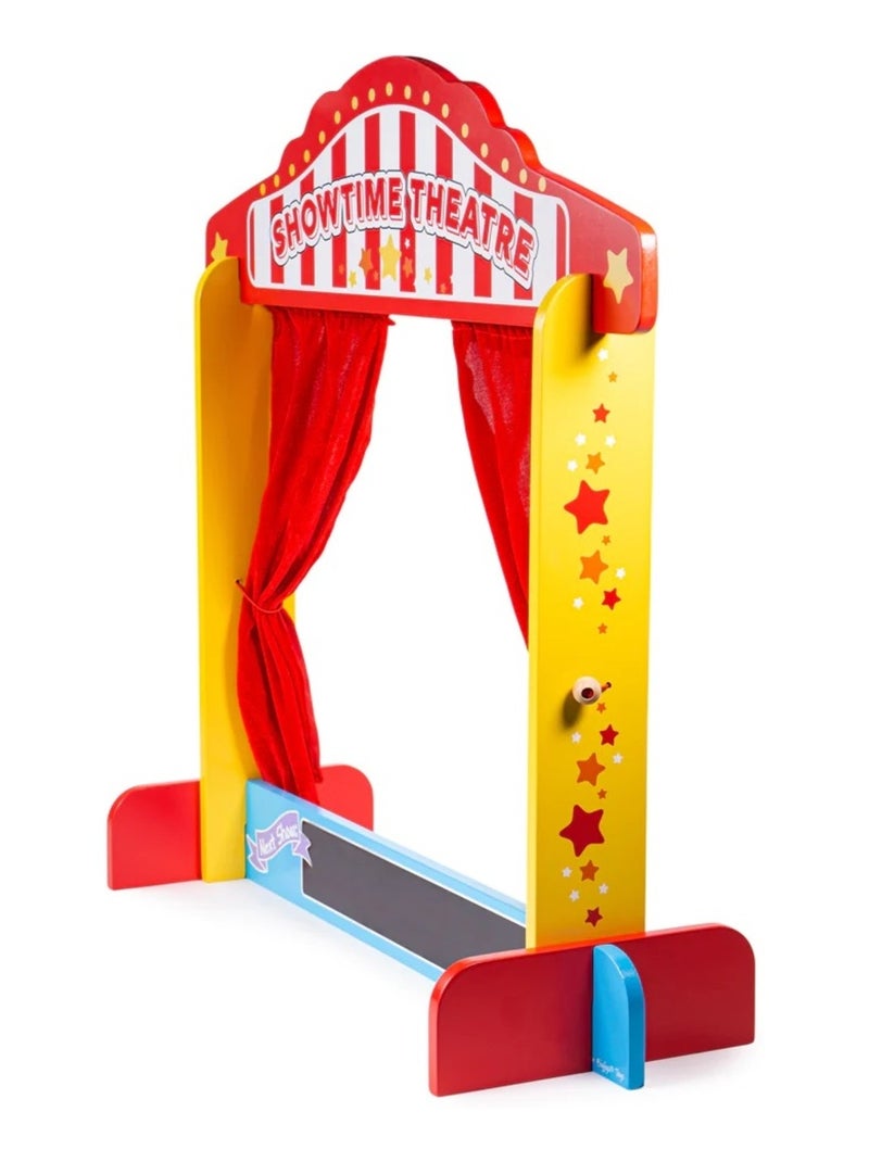 Castelet de théâtre de marionnettes Rouge - Kiabi