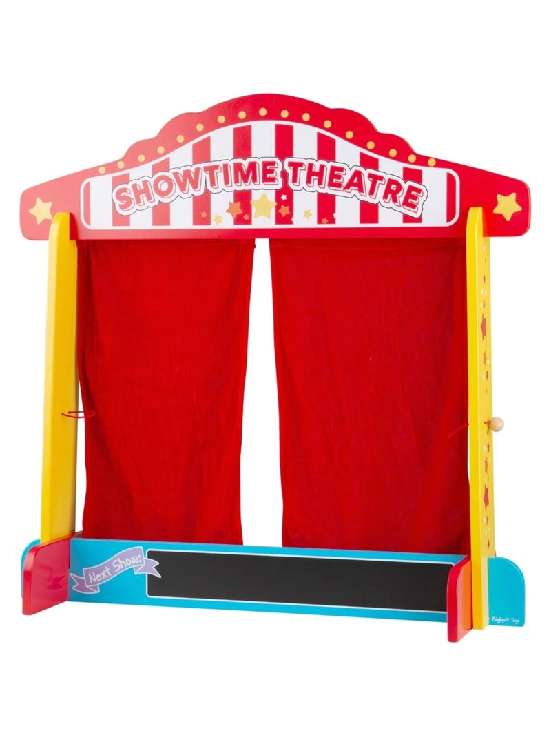 Castelet de théâtre de marionnettes Rouge - Kiabi