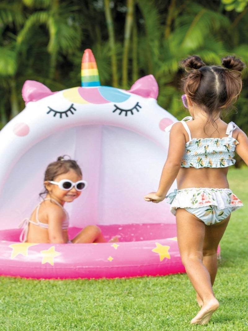 Caticorn - Piscine gonflée pour bébé Rose - Kiabi