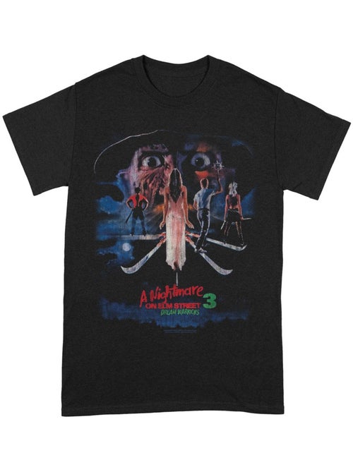 Cauchemar sur Elm Street - T-shirt DREAM WARRIORS (Freddy Krueger) - Kiabi