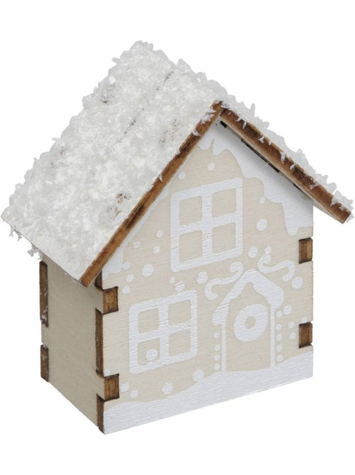 Cavalier de table chalet neige x4 - Kiabi