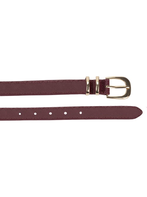 Ceinture à boucle dorée femme isotoner - Kiabi
