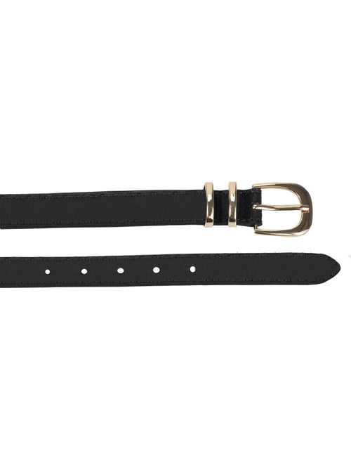 Ceinture à boucle dorée femme isotoner - Kiabi
