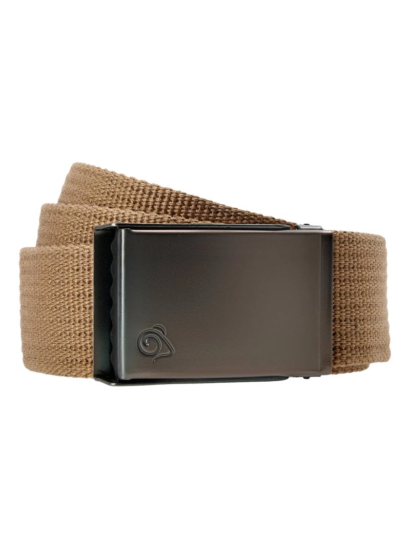 Ceinture à boucle métallique explorer - craghoppers Gris taupe - Kiabi