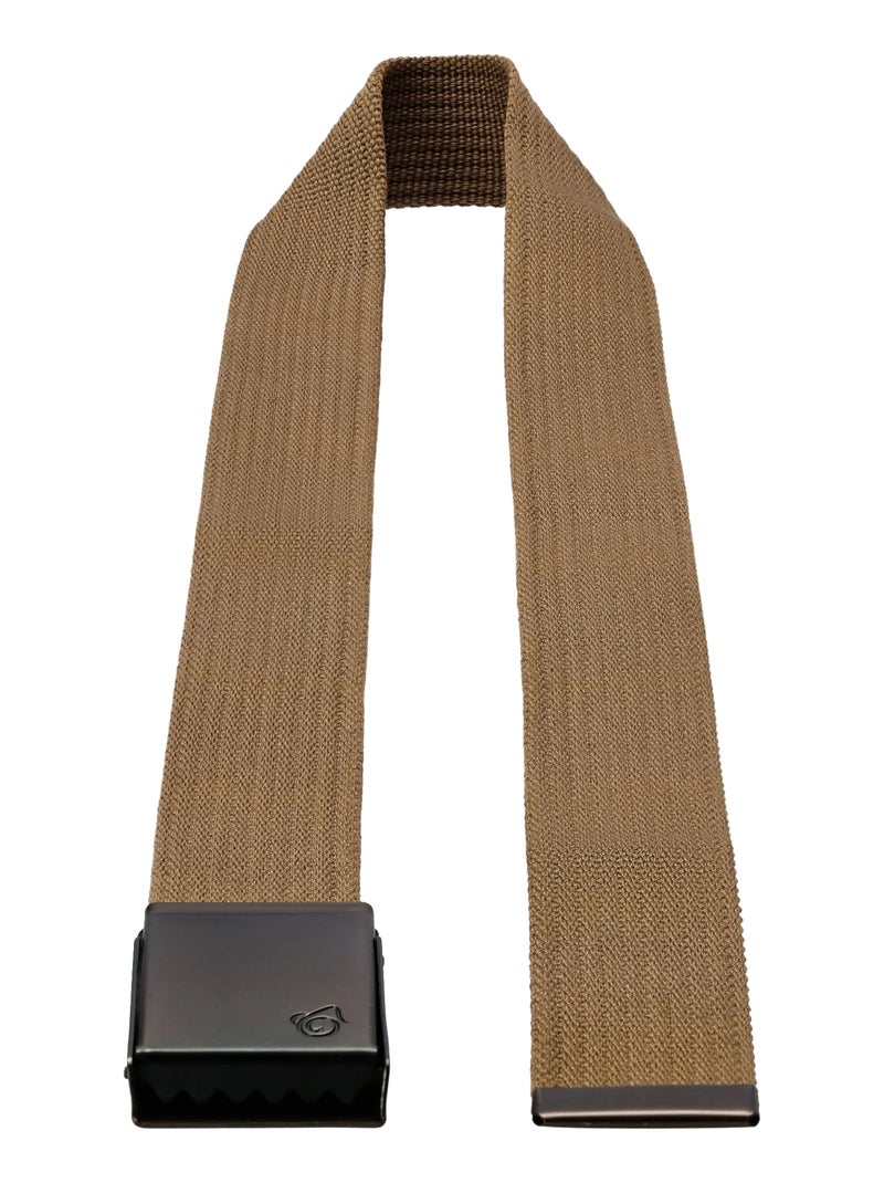 Ceinture à boucle métallique explorer - craghoppers Gris taupe - Kiabi