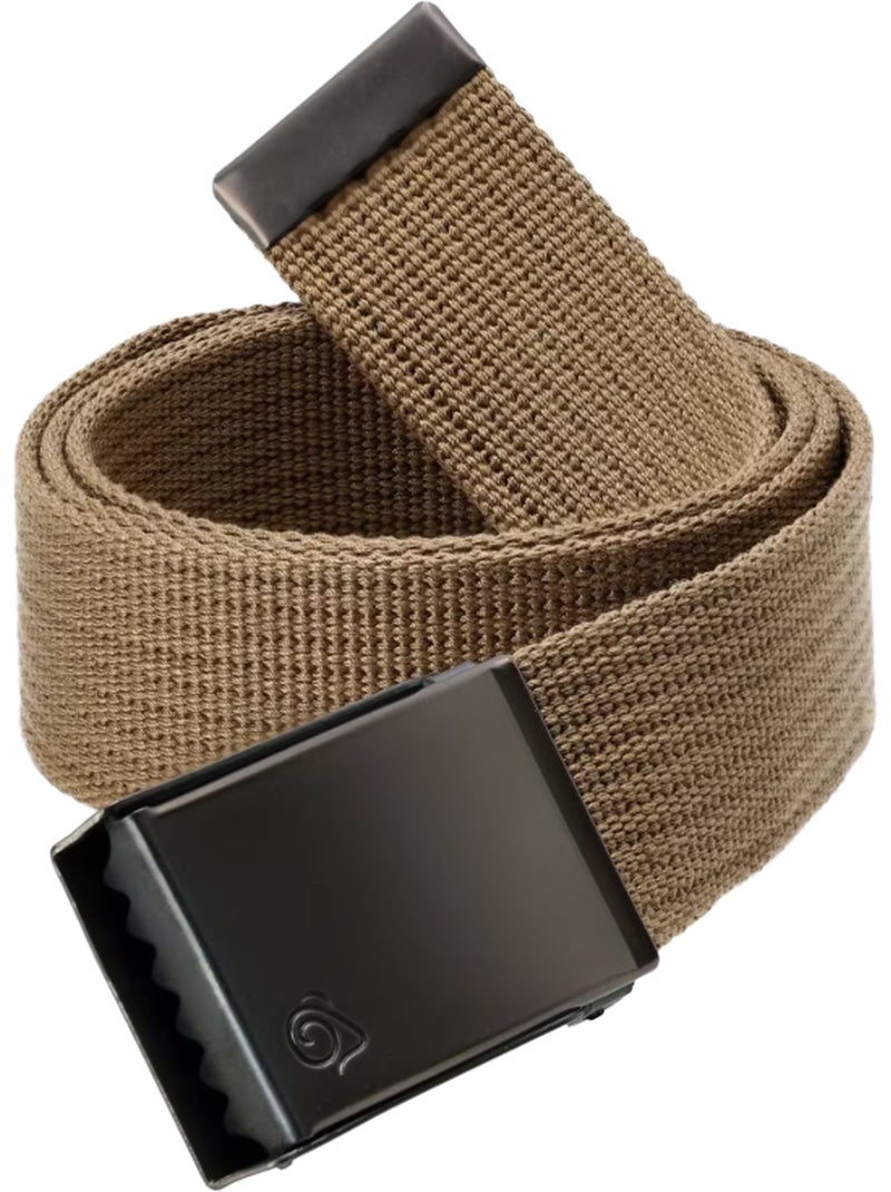 Ceinture à boucle métallique explorer - craghoppers Gris taupe - Kiabi