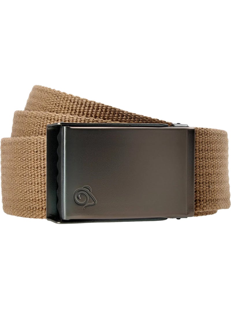 Ceinture à boucle métallique explorer - craghoppers Gris taupe - Kiabi