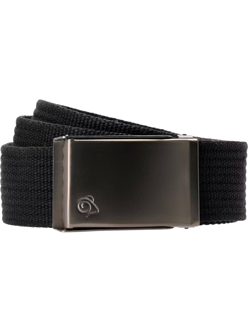 Ceinture à boucle métallique explorer - craghoppers Noir - Kiabi