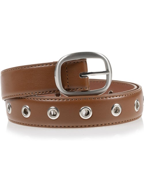 Ceinture à œillets largeur 3 cm femme isotoner - Kiabi