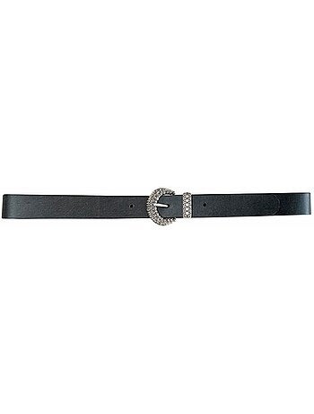 Ceinture adora femme en cuir à boucle strassée 'deeluxe'