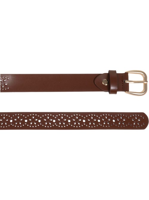 Ceinture ajourée largeur 2,8 cm femme isotoner - Kiabi