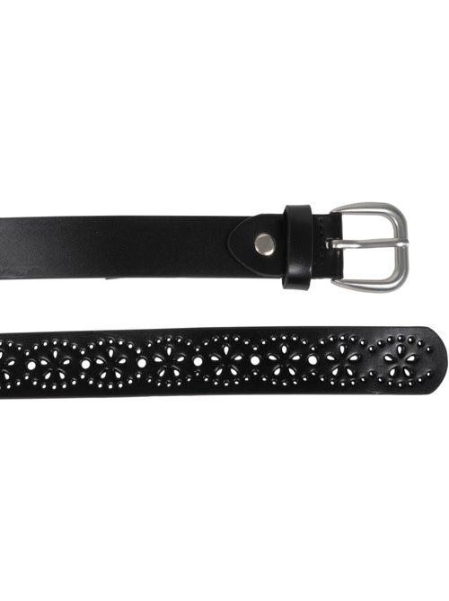 Ceinture ajourée largeur 2,8 cm femme isotoner - Kiabi