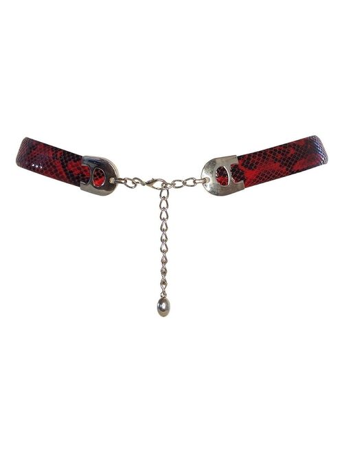 Ceinture rouge femme kiabi hotsell