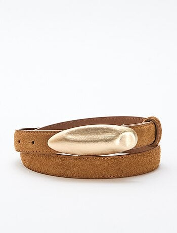 Ceinture aspect suédine