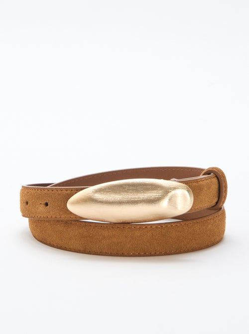 Ceinture aspect suédine - Kiabi Ceinture aspect suédine - Kiabi