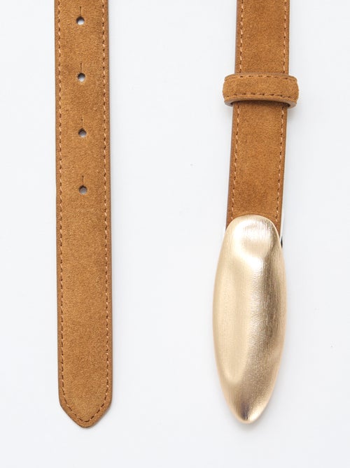 Ceinture aspect suédine - Kiabi Ceinture aspect suédine - Kiabi