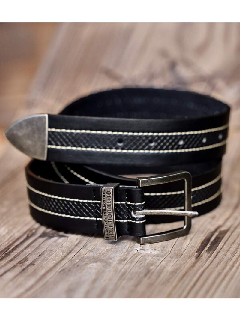 Ceinture Atlas(R)  - ATLAS FOR MEN Noir - Kiabi