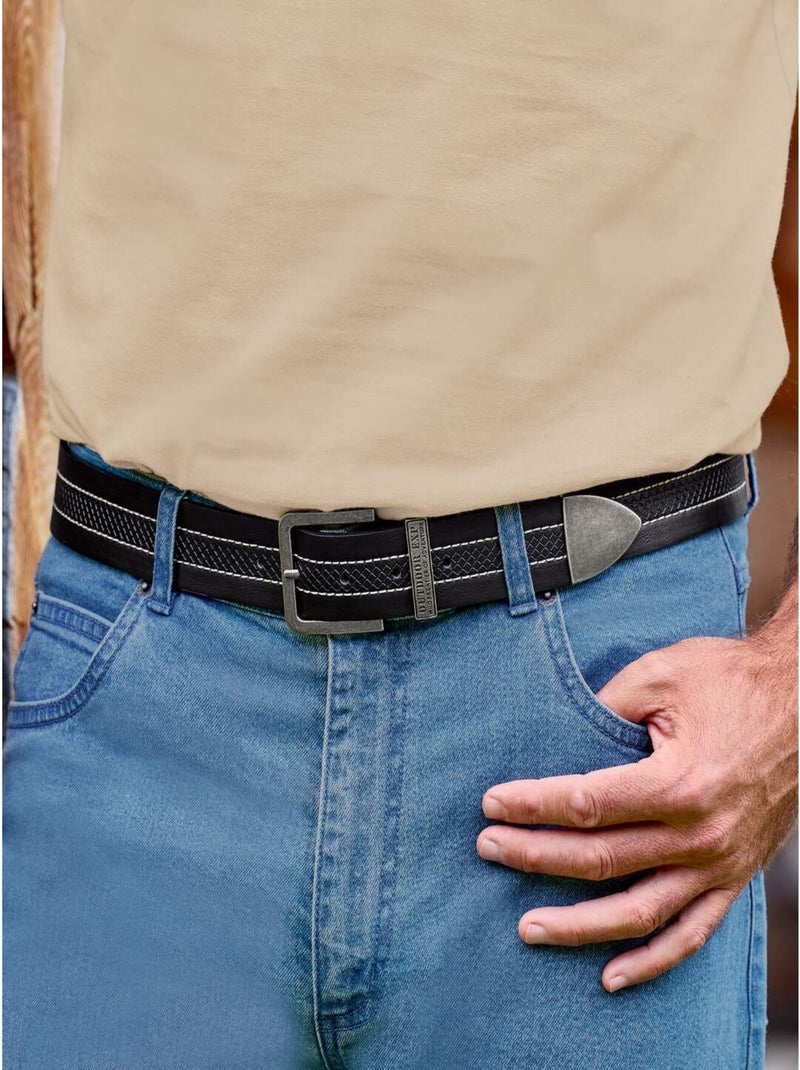 Ceinture Atlas(R)  - ATLAS FOR MEN Noir - Kiabi