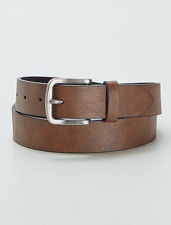 Ceinture basique boucle métallique