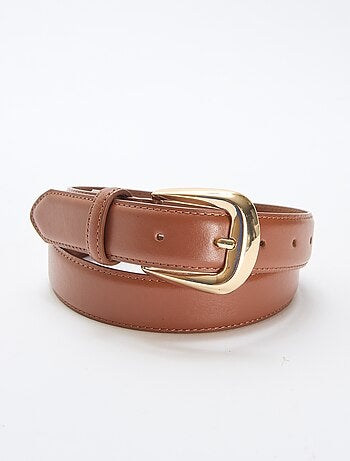 Ceinture basique en cuir