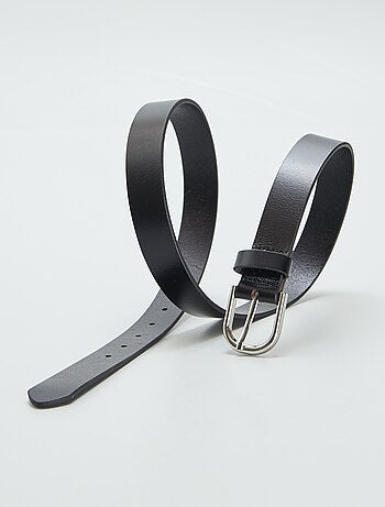 Ceinture basique en cuir