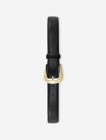Ceinture basique en cuir