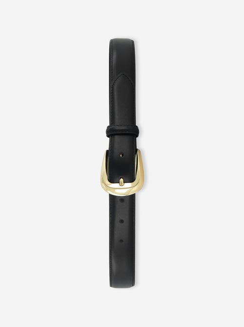 Ceinture basique en cuir - Kiabi
