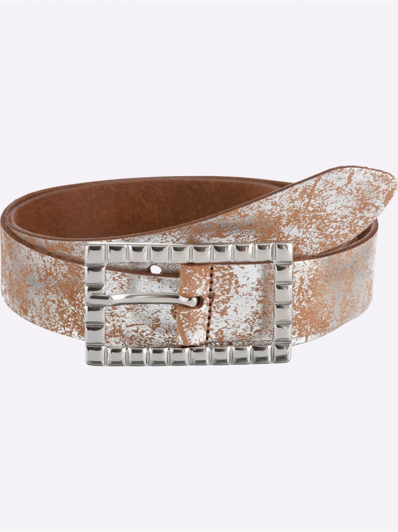Ceinture Boucle Décorative - Taille Standard - Helline Argent - Kiabi