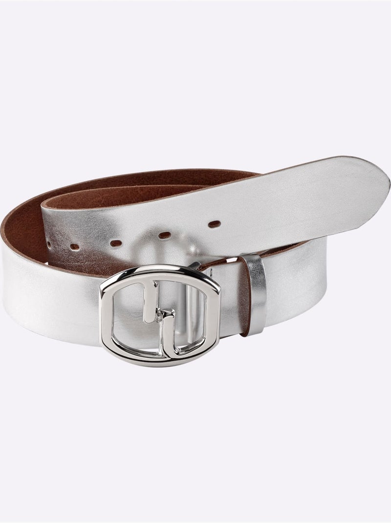 Ceinture Boucle Décorative - Taille Standard - Helline Argent - Kiabi