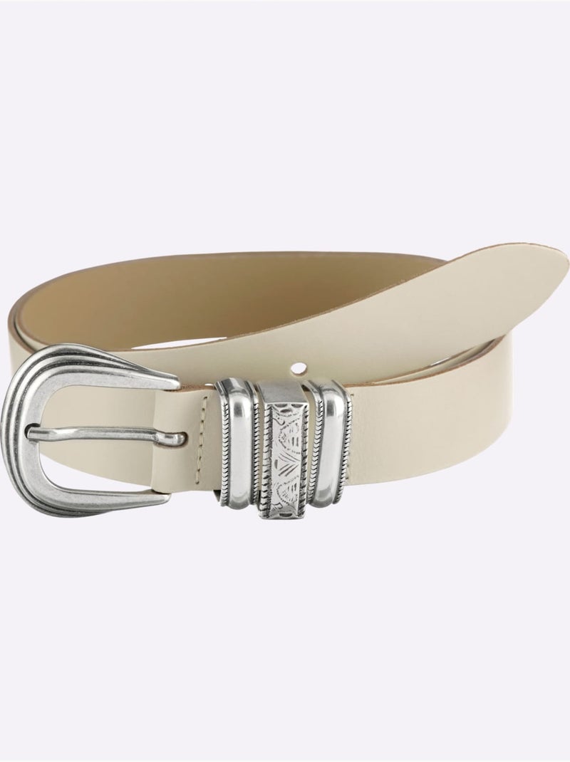Ceinture Boucle Décorative - Taille Standard - Helline Beige - Kiabi