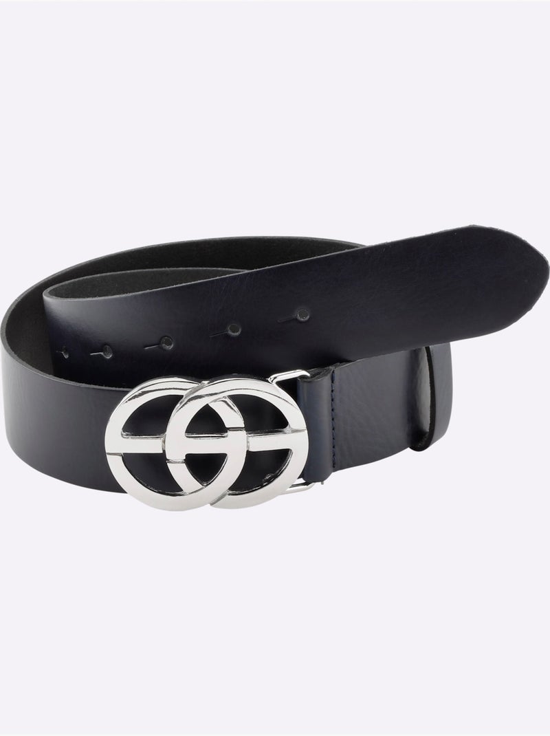 Ceinture Boucle Décorative - Taille Standard - Helline Bleu marine - Kiabi